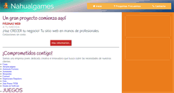 Desktop Screenshot of nahualgames.com
